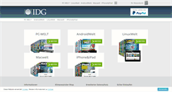 Desktop Screenshot of idgshop.de