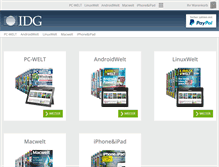 Tablet Screenshot of idgshop.de